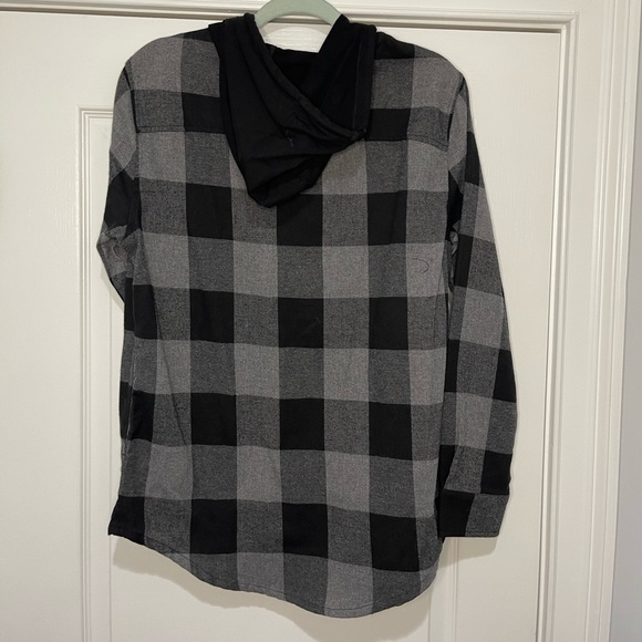 Alpha Forward hooded flannel - Picture 2 of 3
